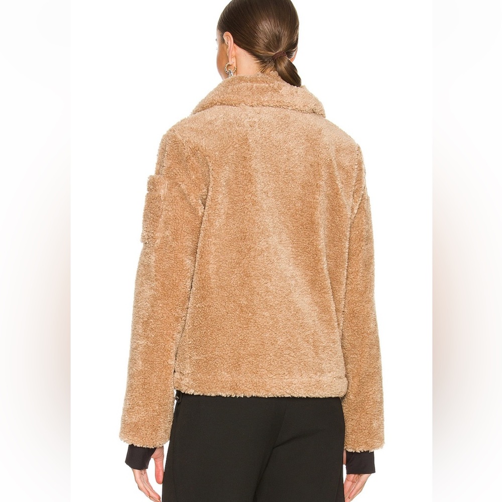 NWT SAM. Sherpa Denver Jacket in Camel - S - Picture 9 of 10
